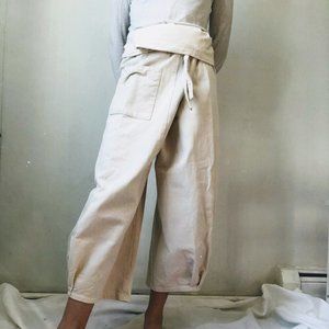 State the Label Origami wrap pant twill, medium